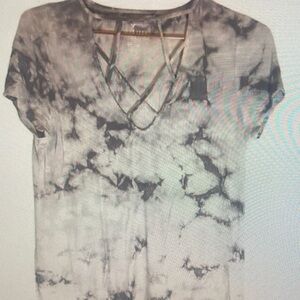 Copied - American eagle tie dye top medium